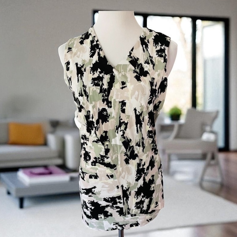 HUGO BOSS Endria Top Blouse Size Large
